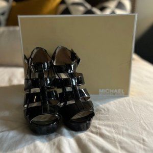 Michael Kors Patent Leather Sandals